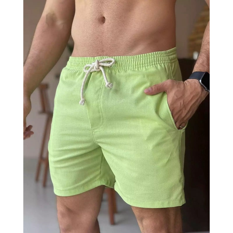 Short Linho Premium Masculino