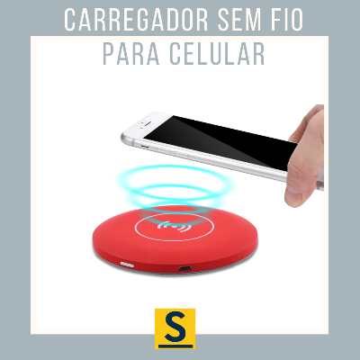 Espelho De Maquiagem com LED e Carregador de Celular – Super Make LED