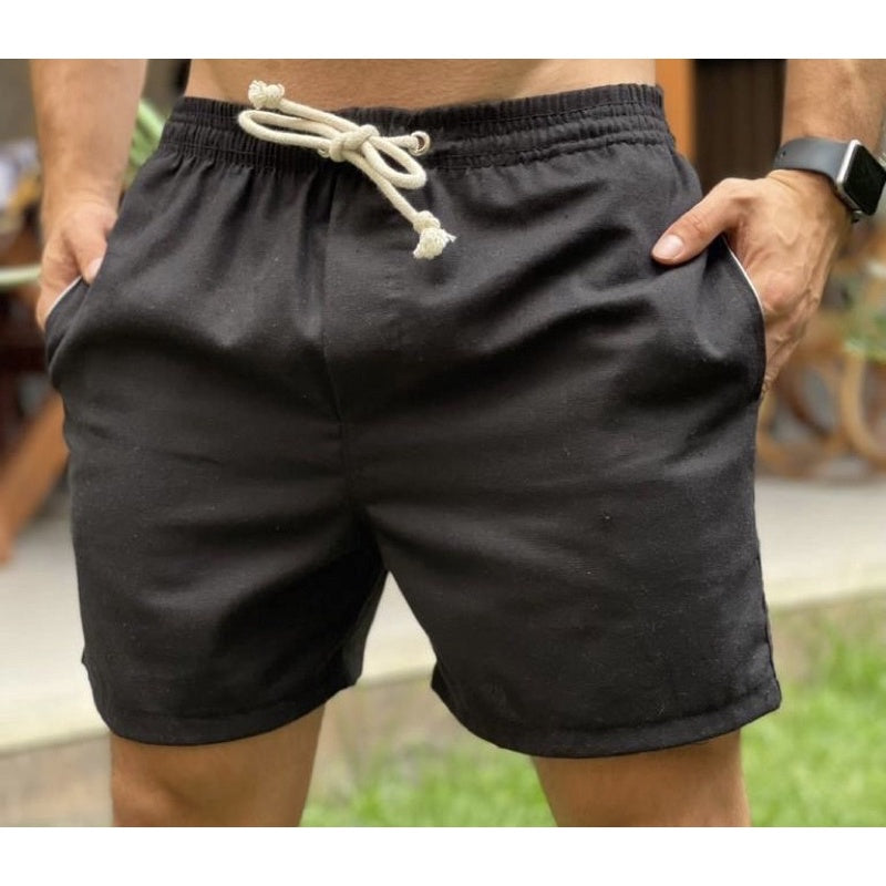 Short Linho Premium Masculino