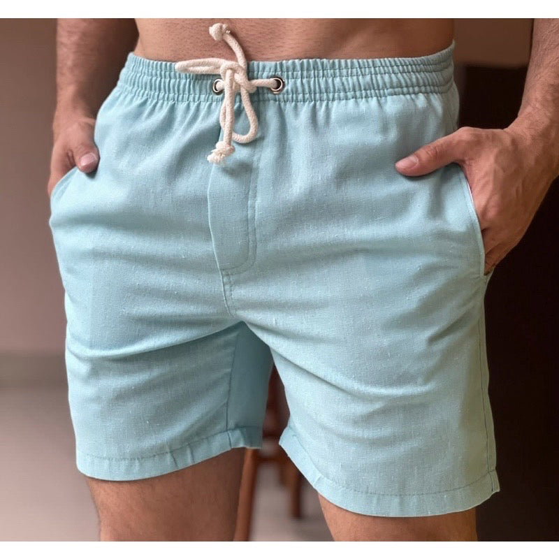 Short Linho Premium Masculino