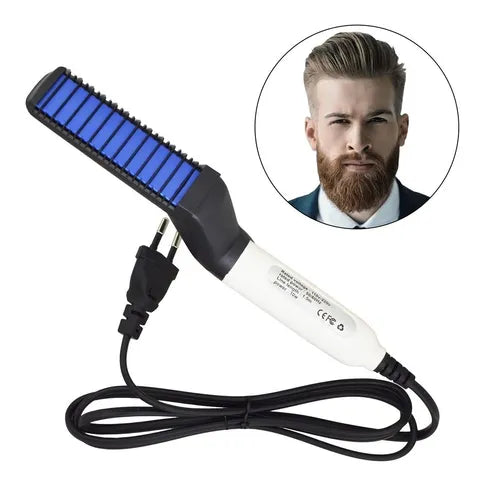 BeardPro® Modelador e Alinhador de Barba e Cabelo Bivolt 3em1 (+ Desconto Extra)