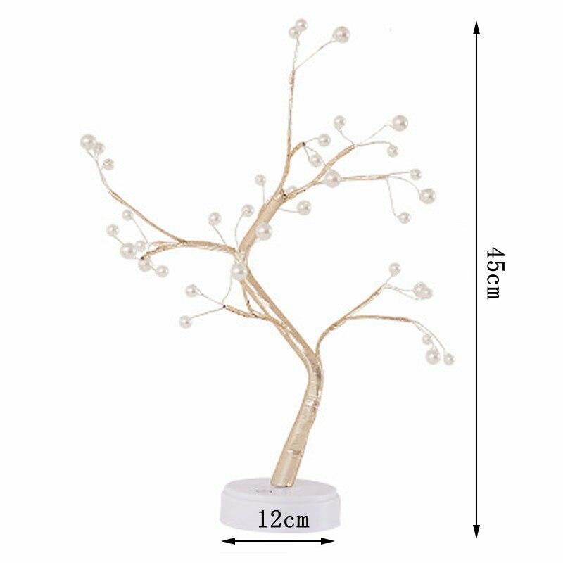 FineTree™ Abajur Decorativo de Mesa em Forma de Árvore, LED