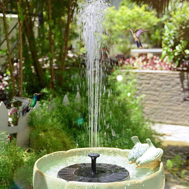 Fonte para Pássaros com Painel Solar – SolarFountain™