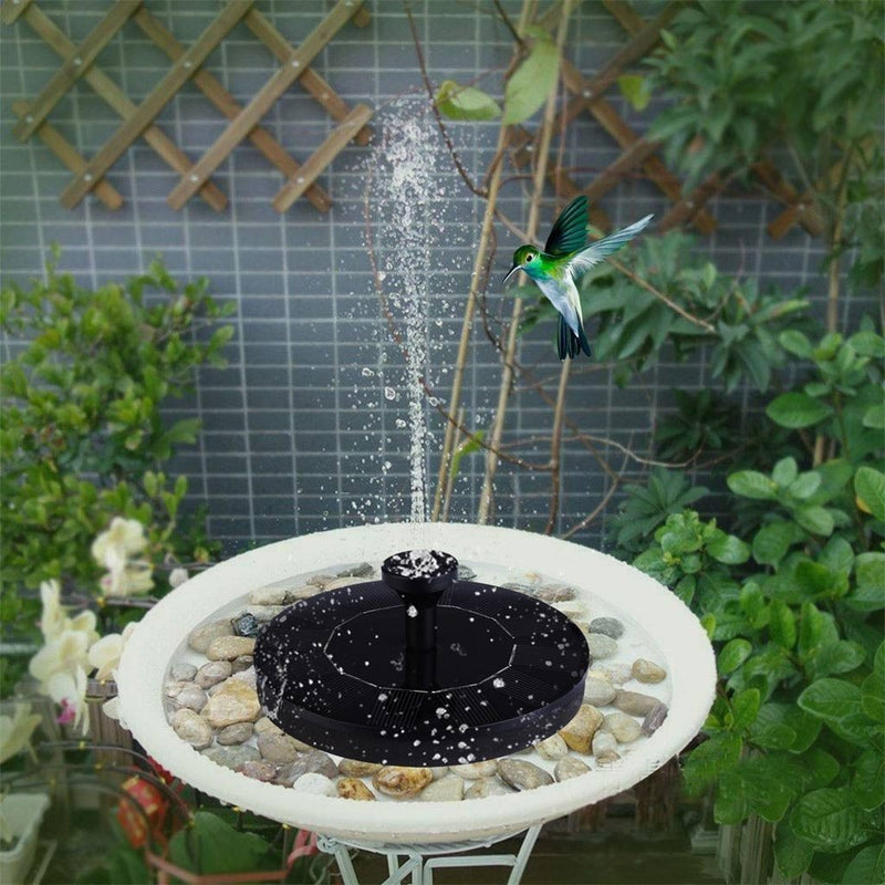 Fonte para Pássaros com Painel Solar – SolarFountain™