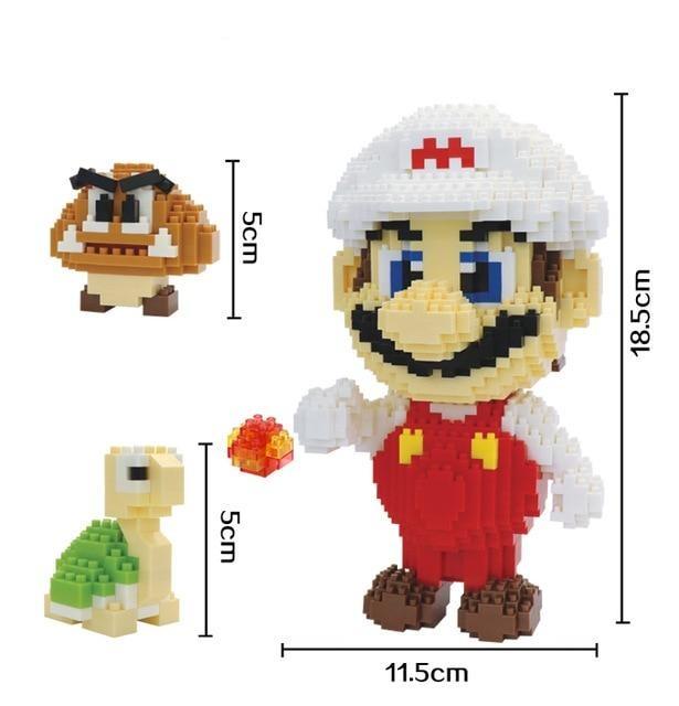 Mini blocos de Construção Super Mário Bros