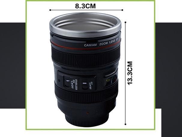 Caneca Lentes da Câmera, para apaixonados por fotografia